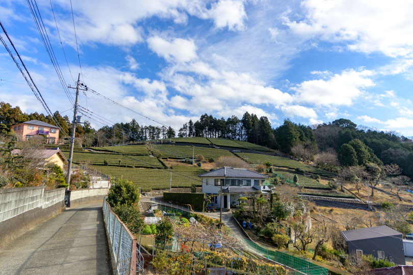 集落と棚田と道